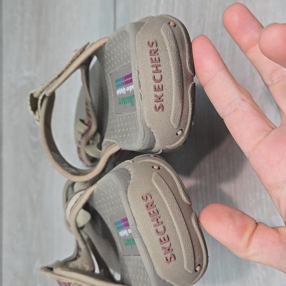 Skechers Women ReggaeOutdoor Lifestyle Loop Toe Casual Sandals Slide Shoes Sz 8 - Picture 8 of 12